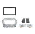 2-DIN frame Saab 9-5 97-05 met metaal zwart