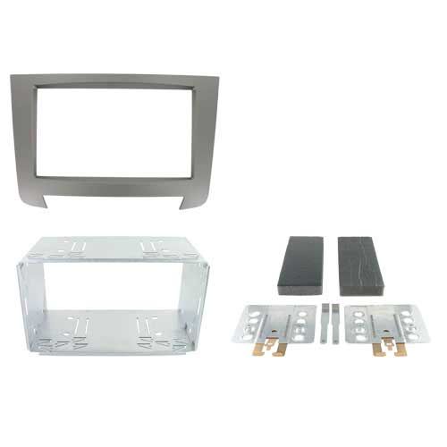 2-DIN frame Ssangyong Rexton 13-17 donker antraciet