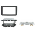 2-DIN frame Skoda VW Golf 5-6 T5 08-15 metaal zwart