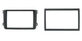 2-DIN frame Skoda VW Golf 5-6 T5 08-15 zwart