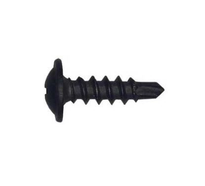 Zelfborende Plaatschroef zwart 1cm 10 stuks