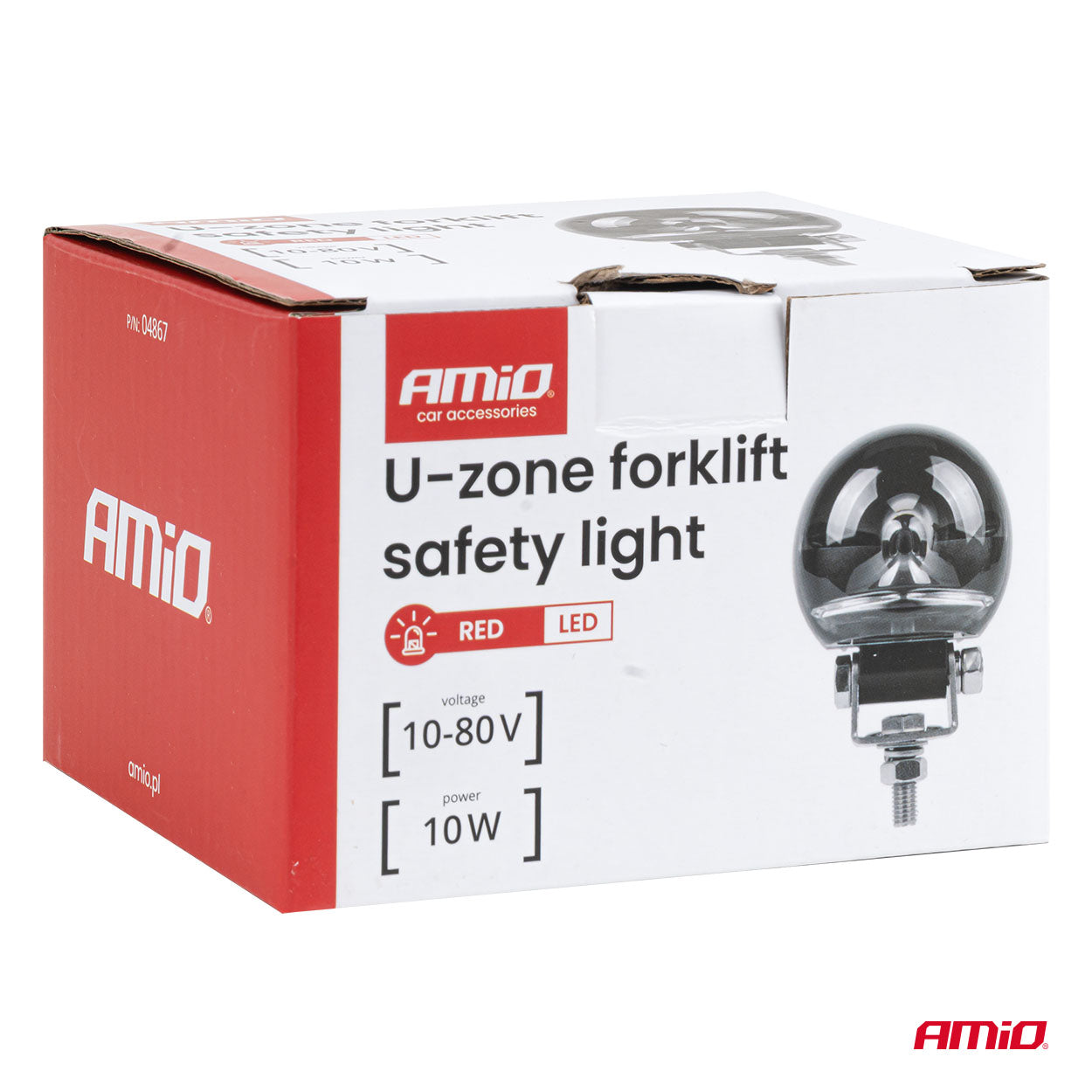Opti Car Parts - U-zone heftruckveiligheidslamp 10W 10–80V - Auto-accessoires - artikel 04867 - afbeelding 7