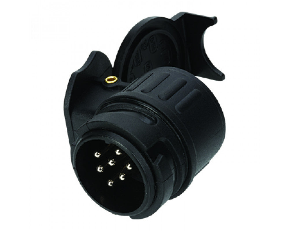 Verloopstekker 13 naar 7 polig kort adapter (bulk) hoge kwaliteit!