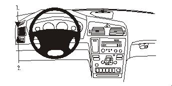Brodit ProClip 802778 - Volvo S60 2000-2010
