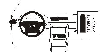 Brodit ProClip 802916 - Audi A4 Avant 2001-2007