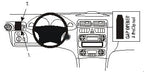 Brodit ProClip 803043 - Mercedes-Benz C-Class (180-320) 2000-2011