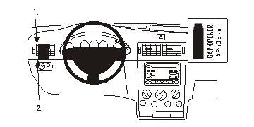 Brodit ProClip 803206 - Ford Tourneo Connect 2003-2009