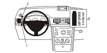 Brodit ProClip 803263 - Opel Meriva 2003-2010