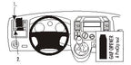 Brodit ProClip 803278 - Volkswagen Caravelle 2003-2009