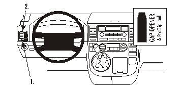Brodit ProClip 803291 - Volkswagen Multivan 2003-2015