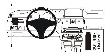 Brodit ProClip 803596 - BMW 3-Serie E90, E91, E92, E93 2005-2012