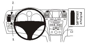 Brodit ProClip 803671 - Opel Zafira B 2005-2011