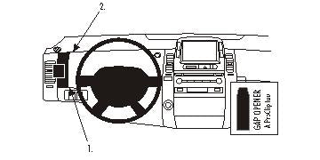 Brodit ProClip 803800 - Toyota Prius 2004-2009