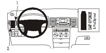Brodit ProClip 803803 - Toyota Corolla 2002-2007