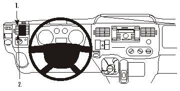 Brodit ProClip 803906 - Ford Transit 2007-2013