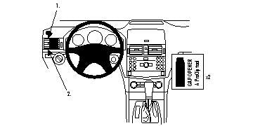 Brodit ProClip 803996 - Mercedes-Benz C-Class (180-320) 2007-2010