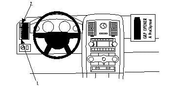 Brodit ProClip 804061 - Chrysler 300C 2005-2010