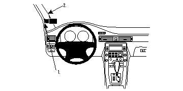Brodit ProClip 804081 - Volvo S80 2007-2011