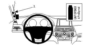Brodit ProClip 804151 - Honda Accord Coupé 2008-2012
