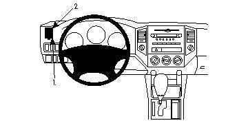 Brodit ProClip 804162 - Toyota Tacoma 2005-2015