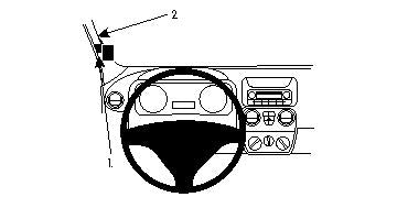 Brodit ProClip 804172 - Citroen Bipper 2008-2021