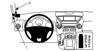 Brodit ProClip 804199 - Honda Pilot 2009-2015