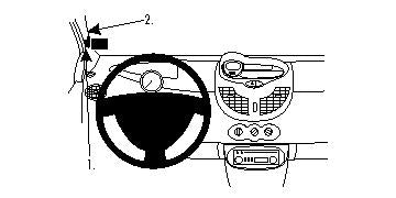 Brodit ProClip 804209 - Renault Twingo 2008-2012