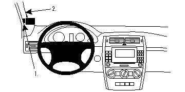 Brodit ProClip 804225 - Mercedes-Benz B-Class 2005-2011