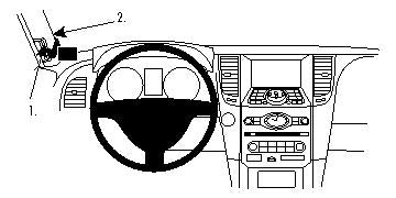 Brodit ProClip 804243 - Infiniti FX37 2009-2020
