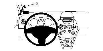 Brodit ProClip 804275 - Ford Ka 2009-2016