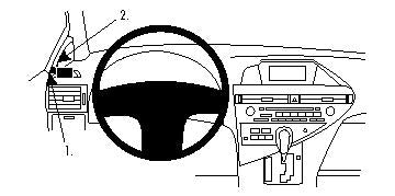 Brodit ProClip 804323 - Lexus RX Series 2010-2015
