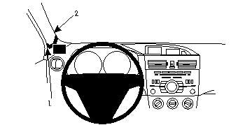 Brodit ProClip 804353 - Mazda 3 2010-2013