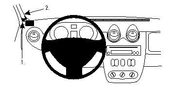 Brodit ProClip 804400 - Dacia Duster 2008-2014