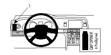 Brodit ProClip 804431 - Audi S6