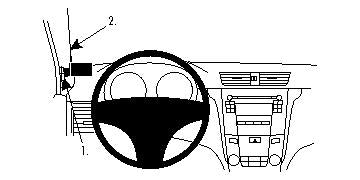 Brodit ProClip 804485 - Suzuki Kizashi 2010-2015
