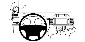 Brodit ProClip 804494 - Toyota Sienna 2011-2014