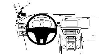 Brodit ProClip 804598 - Volvo S60 2011-2018