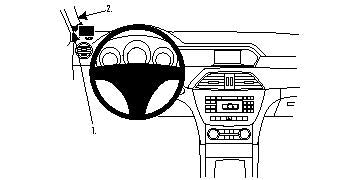 Brodit ProClip 804615 - Mercedes-Benz C-Class (180-320) 2011-2014