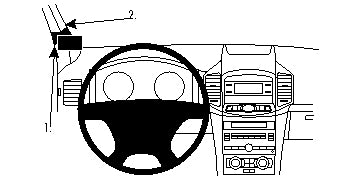 Brodit ProClip 804679 - Chevrolet Captiva 2012-2014