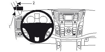 Brodit ProClip 804687 - Hyundai i40 2012-2018