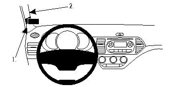 Brodit ProClip 804692 - Kia Picanto