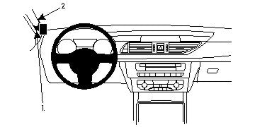 Brodit ProClip 804807 - Audi A6 2011-2015