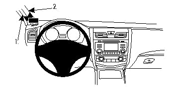 Brodit ProClip 804829 - Nissan Altima 2013-2018