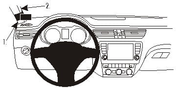 Brodit ProClip 804887 - Skoda Octavia III 2013-2021