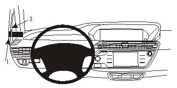 Brodit ProClip 804931 - Citroen C4 Grand Picasso II 2013-2023