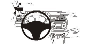 Brodit ProClip 804983 - Suzuki SX4 S-Cross 2014-2021