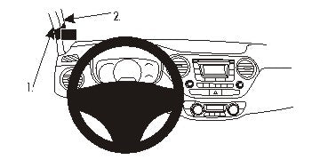 Brodit ProClip 804988 - Hyundai i10 2014-2019