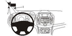 Brodit ProClip 804990 - Ford Tourneo Connect 2014-2017