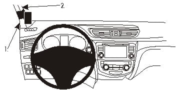 Brodit ProClip 804994 - Nissan Qashqai 2014-2021