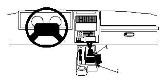 Brodit ProClip 832383 - Jeep Wrangler 1997-2002